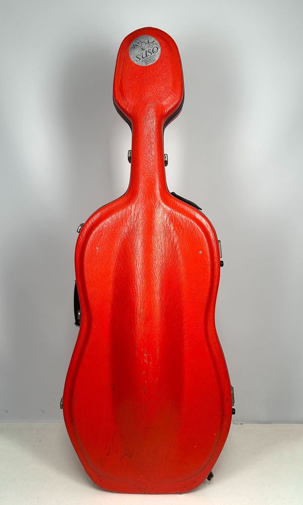 A cello case, unbranded
