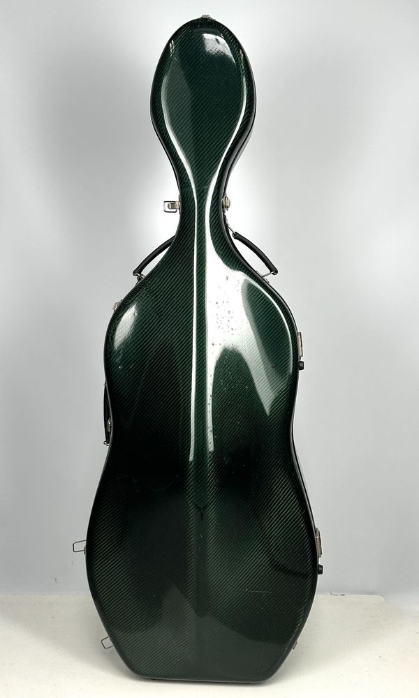 A cello case, branded Headcase