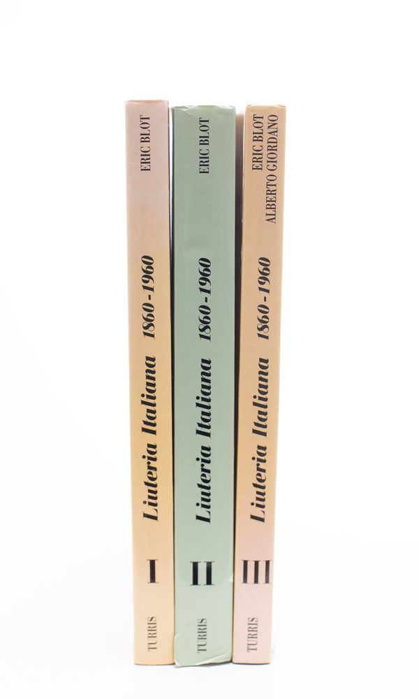 Liuteria Italiana, Volumes 1-3