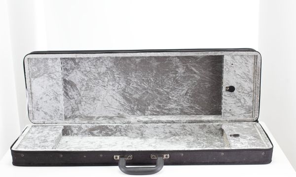 A twenty-four slot bow case, branded Gewa