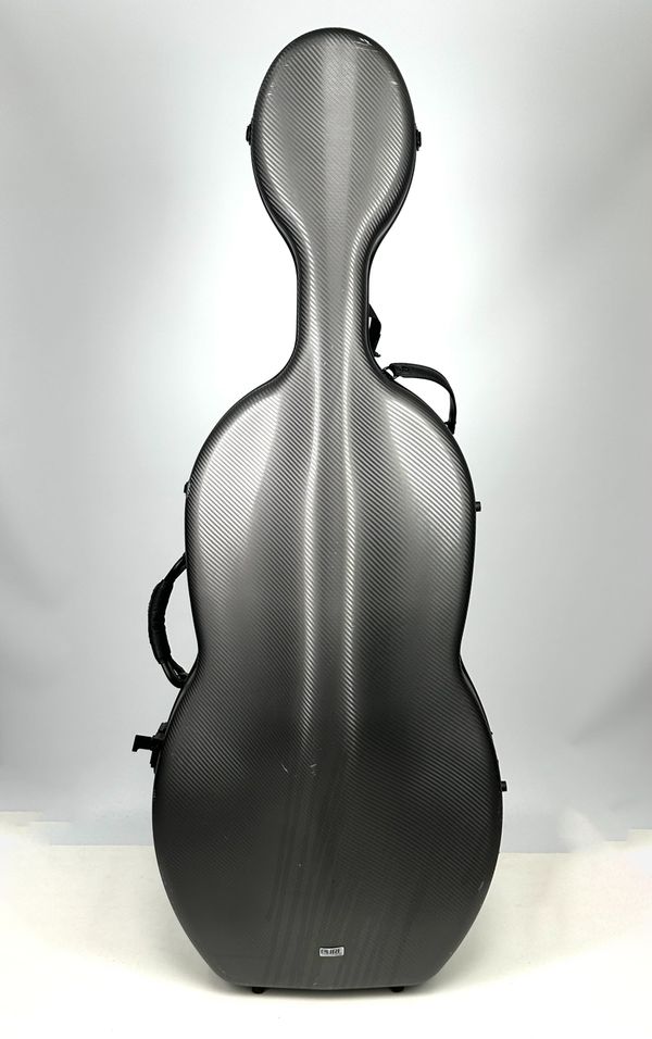 A cello case, unbranded