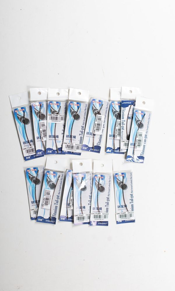 A bundle of titanium tailguts