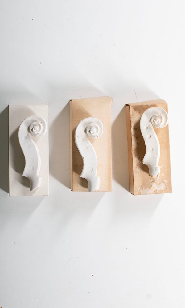 Three Daniel Parker scroll casts