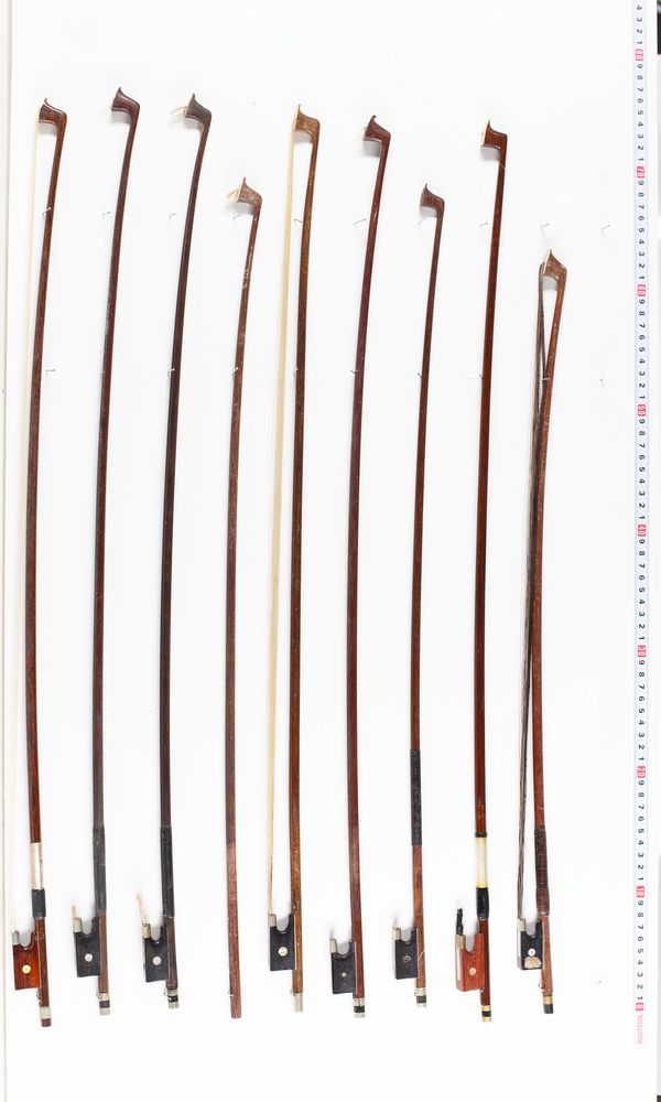 A bundle of twenty bows, varying sizes