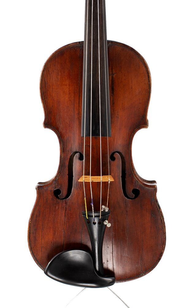 A bundle of three violins, varying sizes