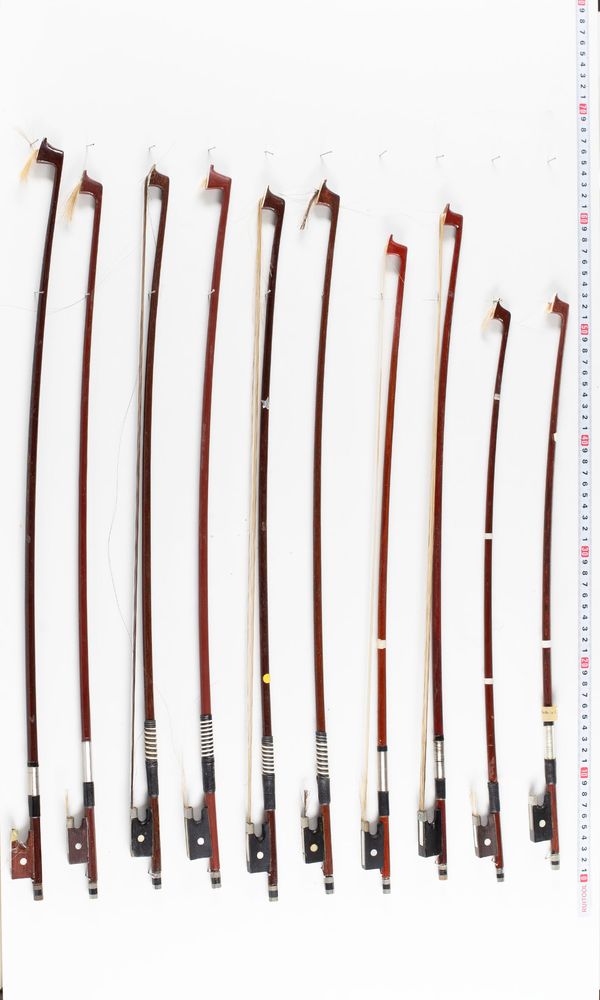 A bundle of twenty bows, varying sizes