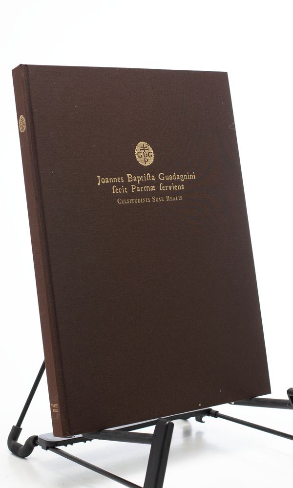 Joannes Baptista Guadagnini fecit Parmae serviens C.S.R.
