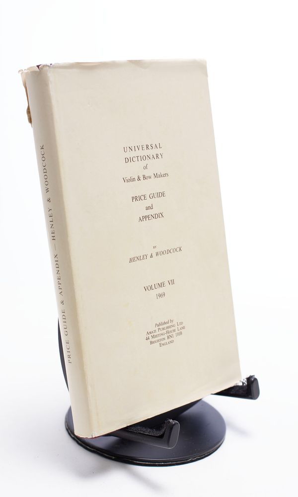 Universal Dictionary of Violin & Bow Makers