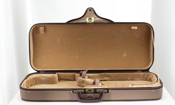 A double violin case