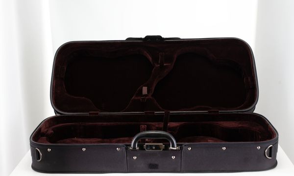 A four-pack violin case