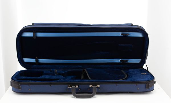 A 13" viola case, branded Gewa