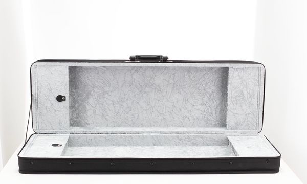 A twenty-four slot bow case, unbranded