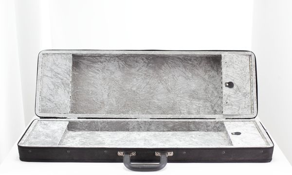 A twenty-four slot bow case, branded Gewa