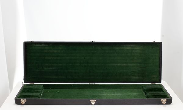 A twelve slot bow case, unbranded