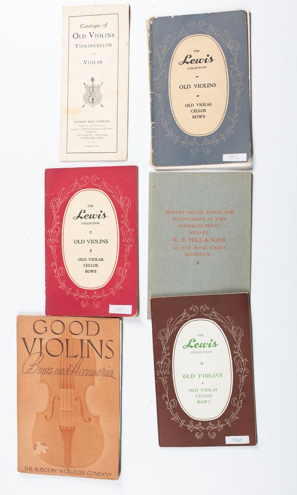 A bundle of six books