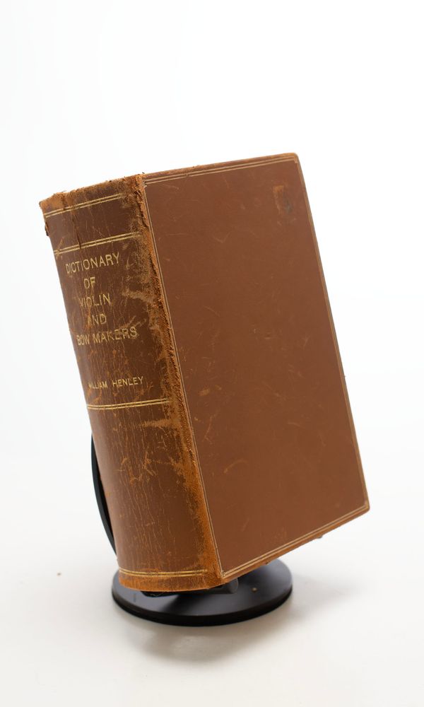 Dictionary of Violin and Bow Makers