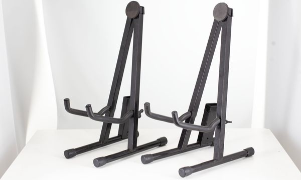 Two cello stands