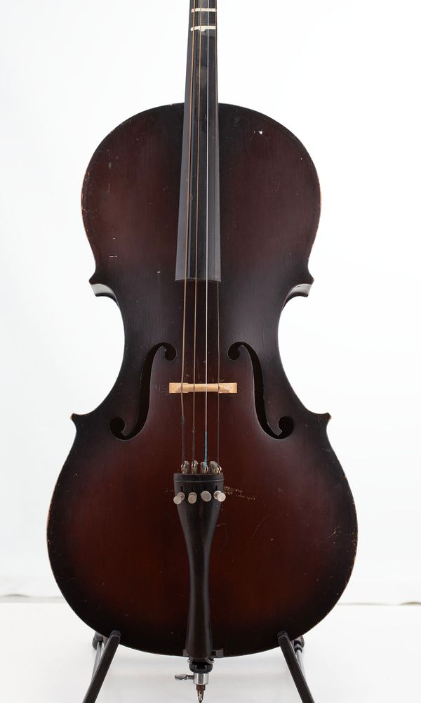 Two child-sized cellos, varying sizes
