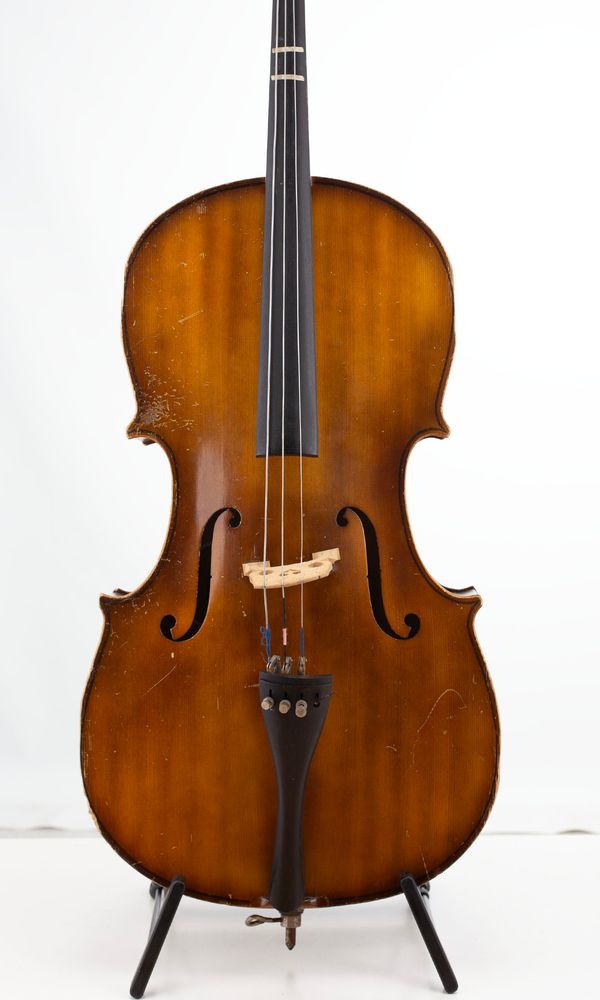 Two child-sized cellos, varying sizes