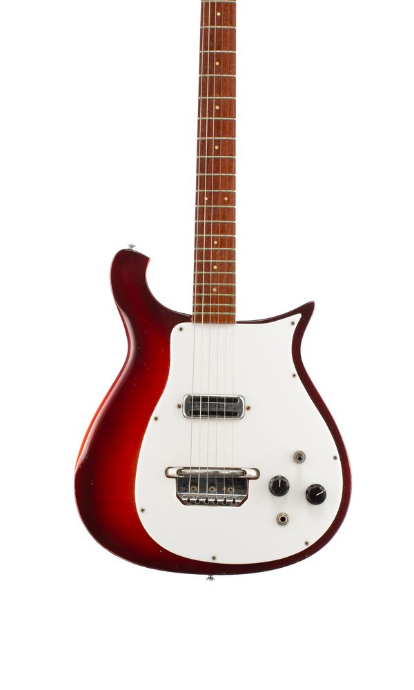 An electric guitar by Rickenbacker, Fireglo 420/425, Santa Ana, 1969