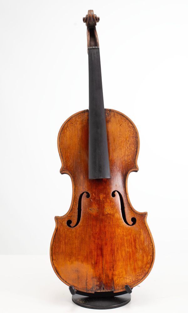 Four violins, varying sizes