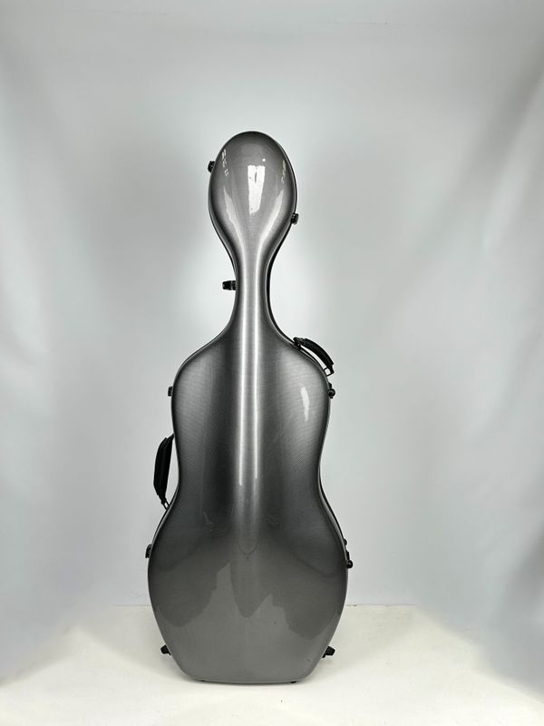 A cello case, unbranded