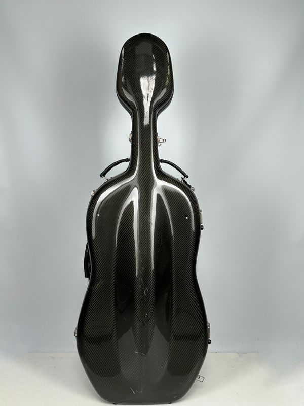 A cello case, unbranded