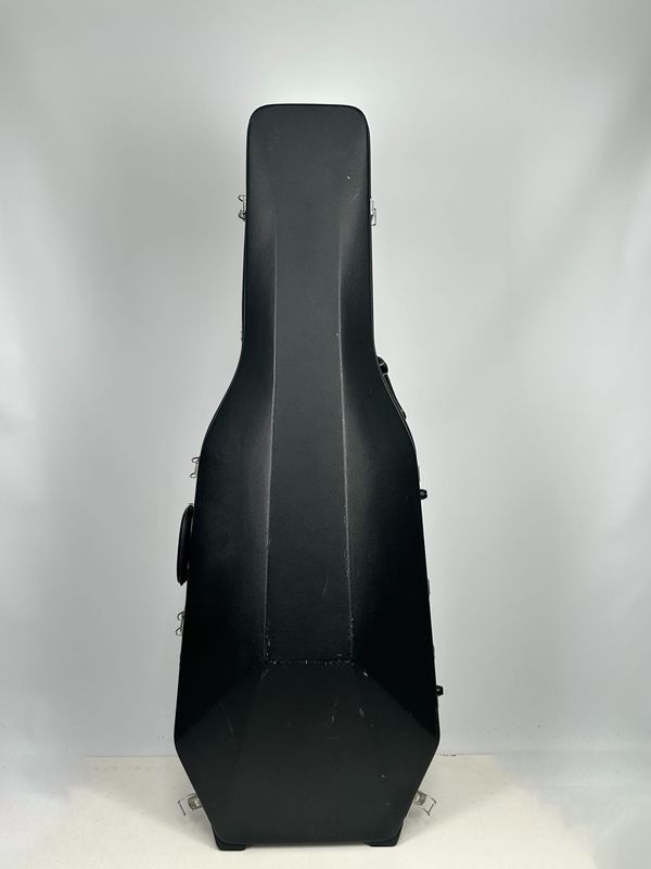 A cello case, unbranded