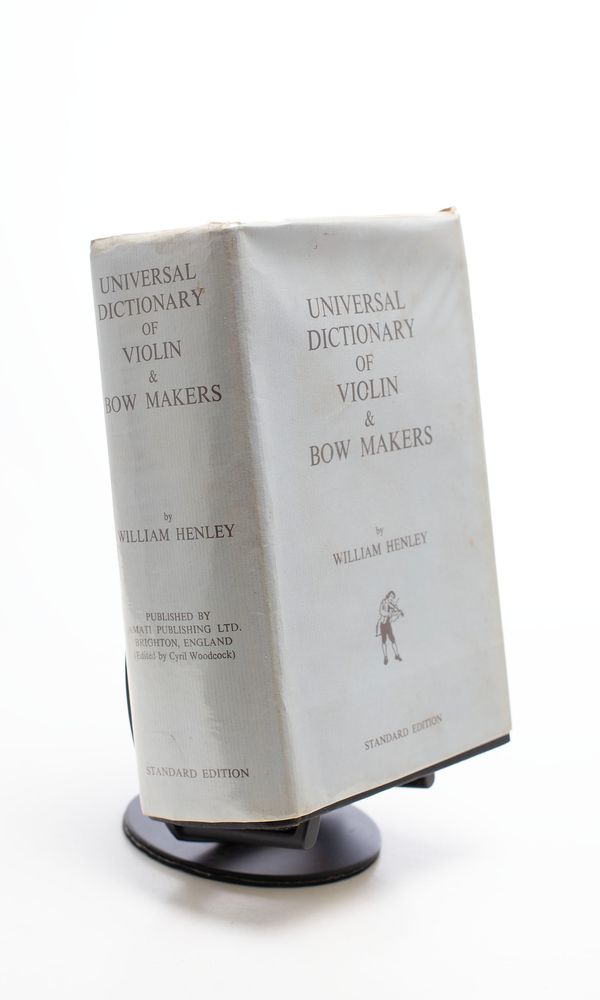 Universal Dictionary of Violin & Bow Makers