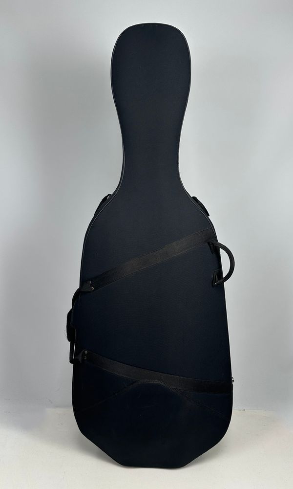 A cello case, unbranded