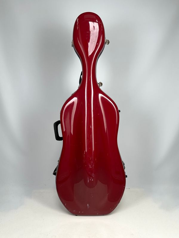 A cello case, unbranded