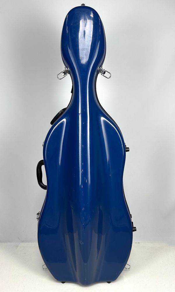 A cello case, unbranded