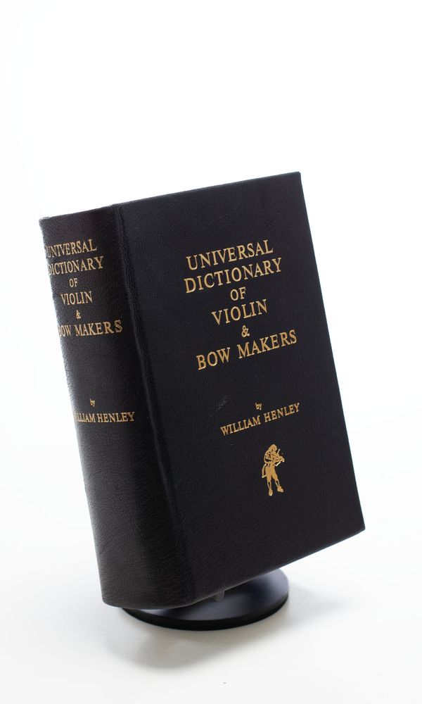Unverisal Dictionary of Violin & Bow Makers