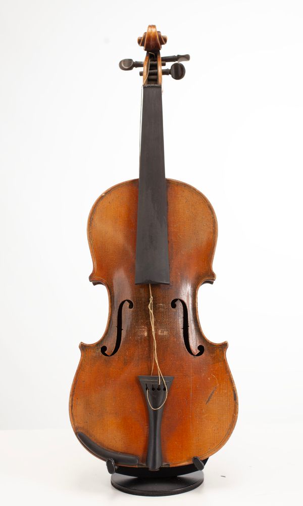Four violins, varying sizes