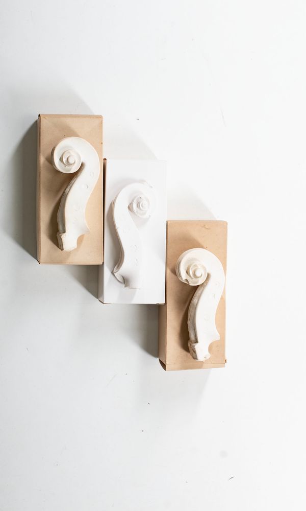 Three Filius Guarneri scroll casts