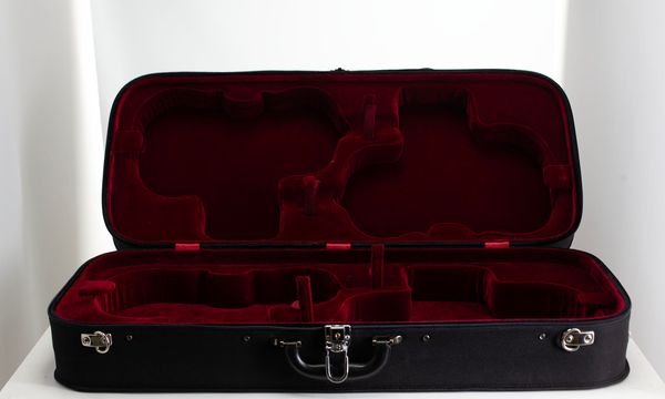 A four-pack violin case