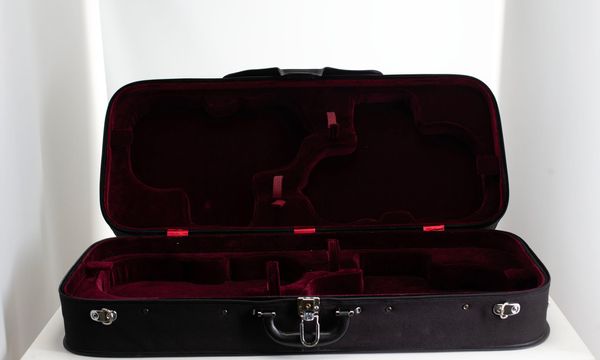 A four-pack violin case