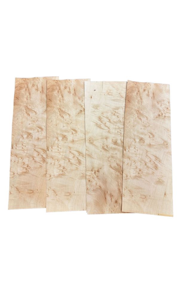 A large quantity of wood veneer, varying types