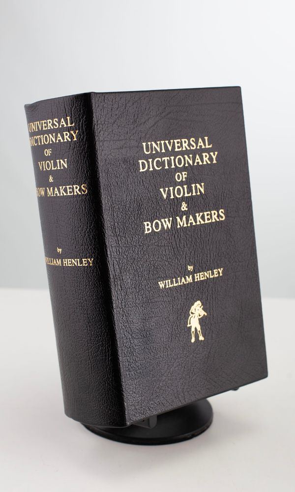 Universal Dictionary of Violin & Bow Makers