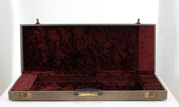 A twelve-slot bow case, unbranded