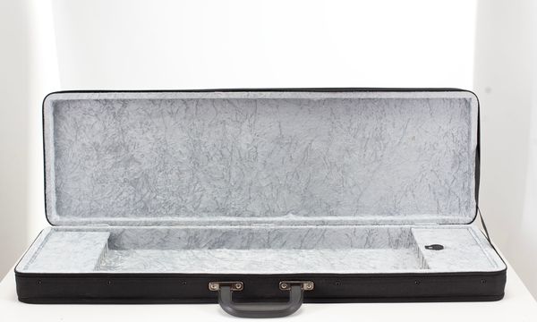 A twelve-slot bow case, unbranded