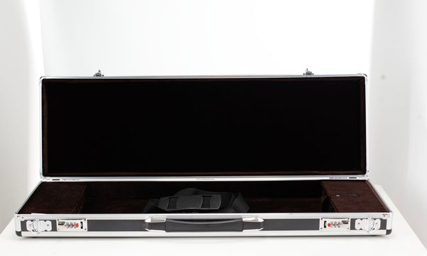 A twelve-slot bow case, unbranded