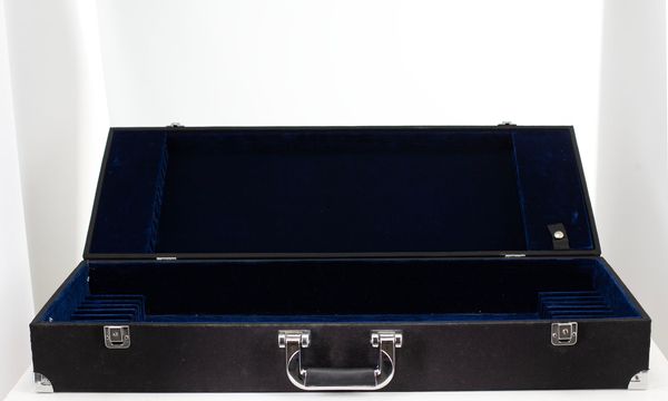 A twenty-four slot bow case, ubranded