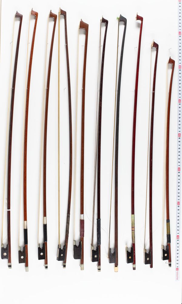 A bundle of twenty bows, varying sizes