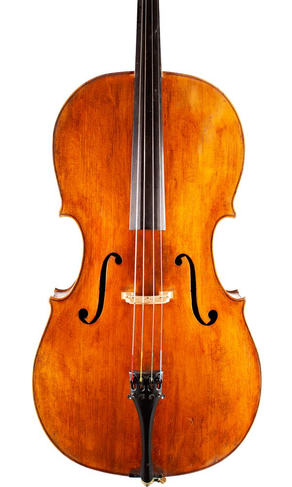 A cello, unlabelled, circa 1900  over 100 years old