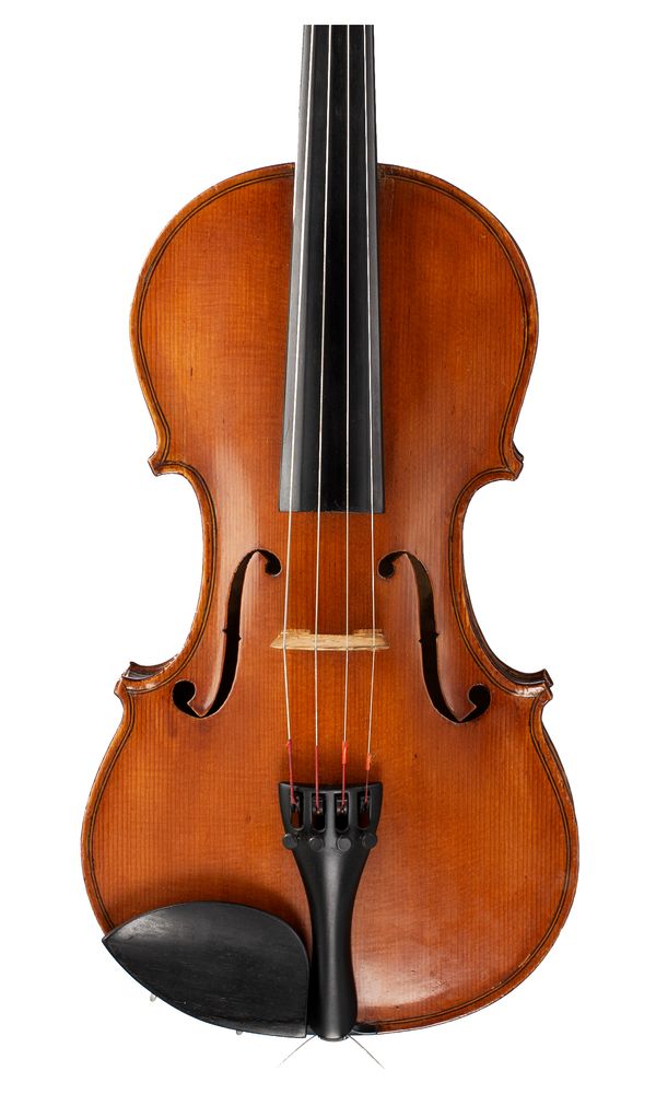 A violin by William Johnson, Leicester, 1956