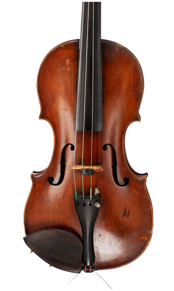 A violin, probably Mittenwald, circa 1820