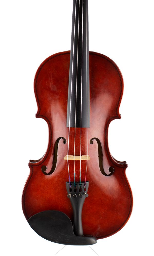 A violin, labelled Eastar