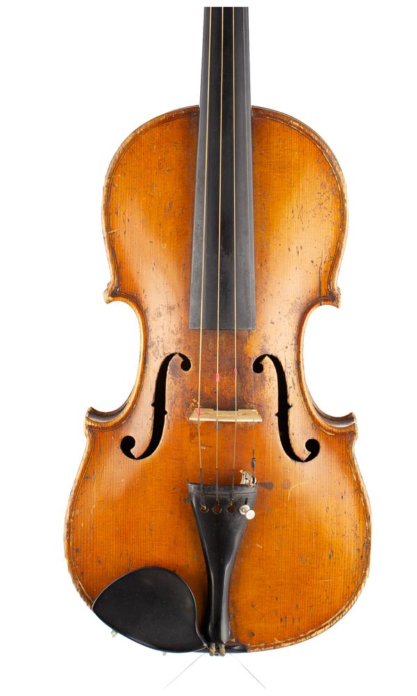 A 7/8 violin, labelled Antonius Stradiuarius