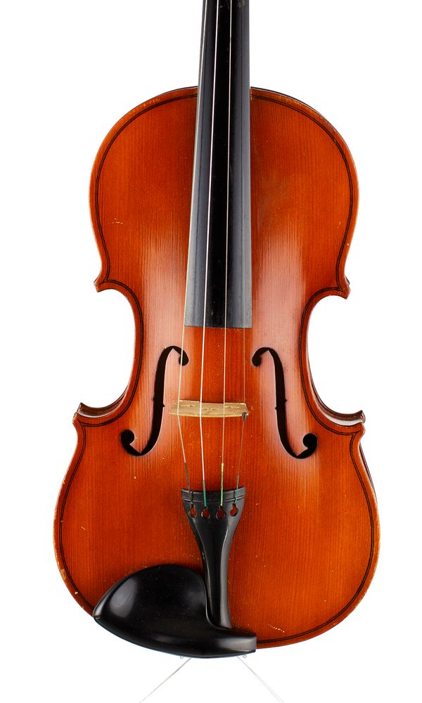 A violin, unlabelled